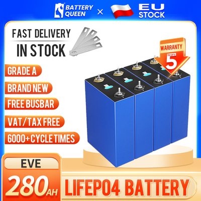 Kho hàng EU Ba Lan EVE 3V 230Ah 200ah LiFePO4 Pin lithium để lưu trữ