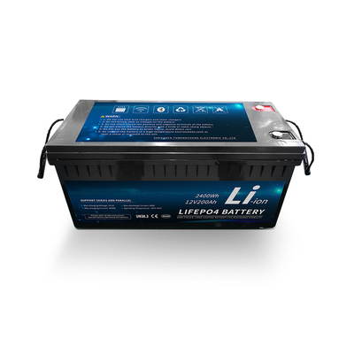 Pin 12,8V 200ah Lifepo4 Gói BMS Màn hình LCD Tắt lưới Pin Lithium hình lăng trụ