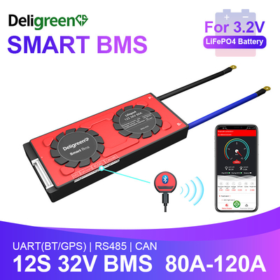 Daly Lfp Smart Li-Ion Lifepo4 Lithium Battery Pack 12S 36V 120A Bms Cho xe tay ga điện
