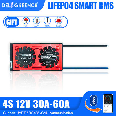 Bluetooth thông minh BMS 4S 12V 60A cho hệ thống quản lý pin Lithium BMS