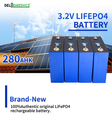 Cổ phiếu Mỹ miễn phí vận chuyển 3.2 v Lifepo4 Lithium Cell 280ah 300ah 304ah 48V cho năng lượng mặt trời